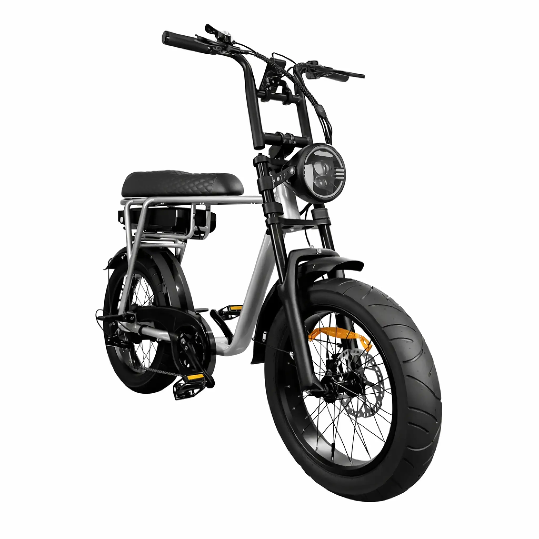 EB2 | Elektrische Fatbike | Zilver | 250W - Afbeelding 3