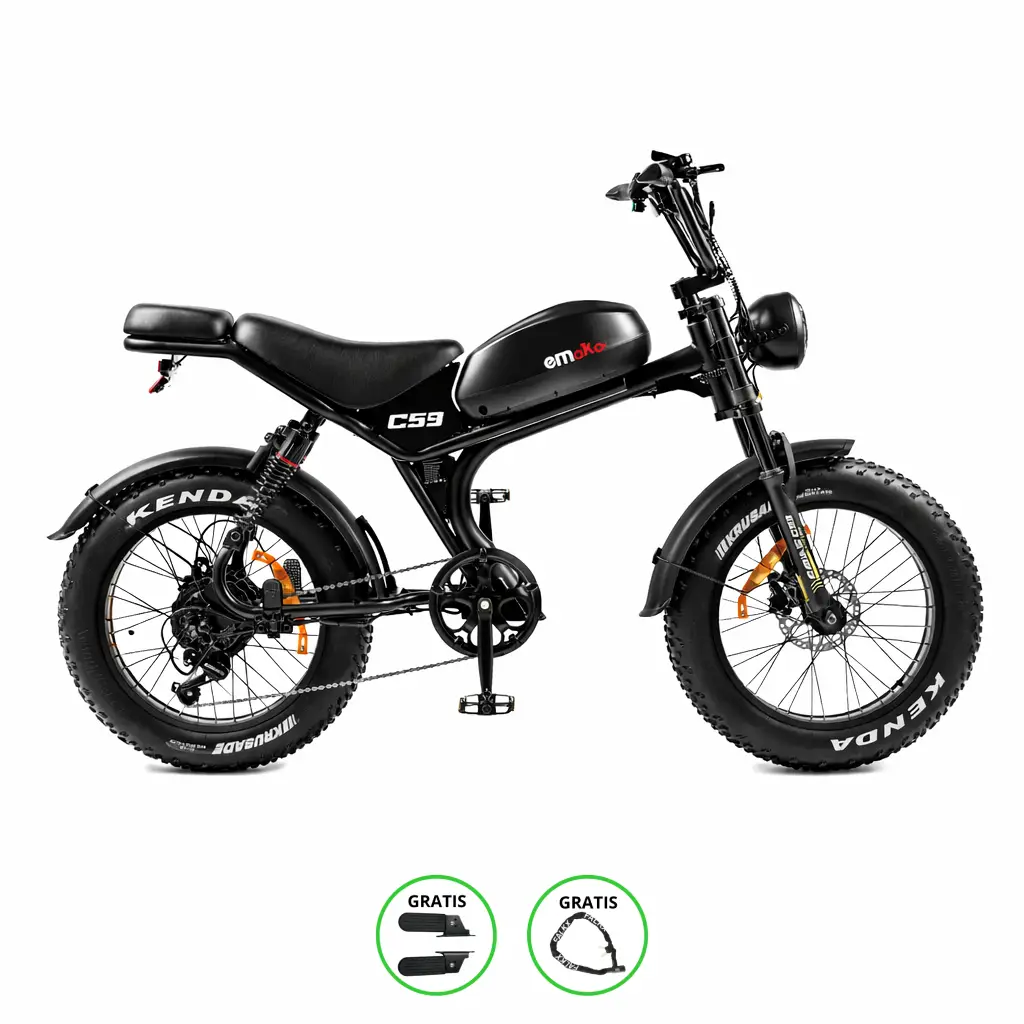 Emoko C93 Pro | Model 2025 | Zwart | 250W