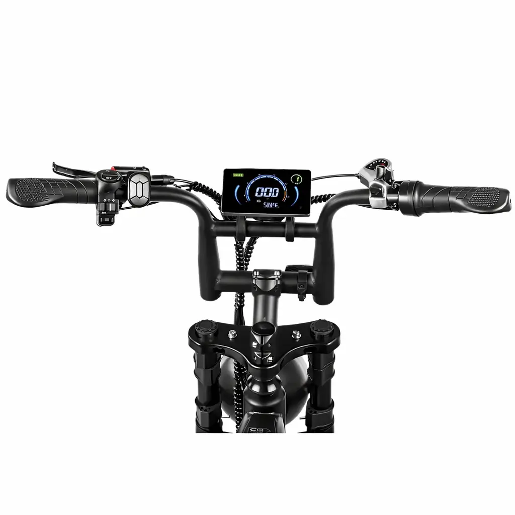 Ouxi C80 Max | Zwart | 2025 | Elektrische fatbike | 250W - Afbeelding 5