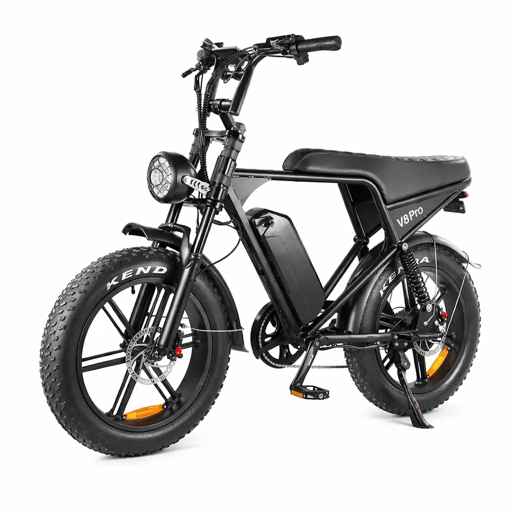 Ouxi C80 Max | Zwart | 2025 | Elektrische fatbike | 250W - Afbeelding 3