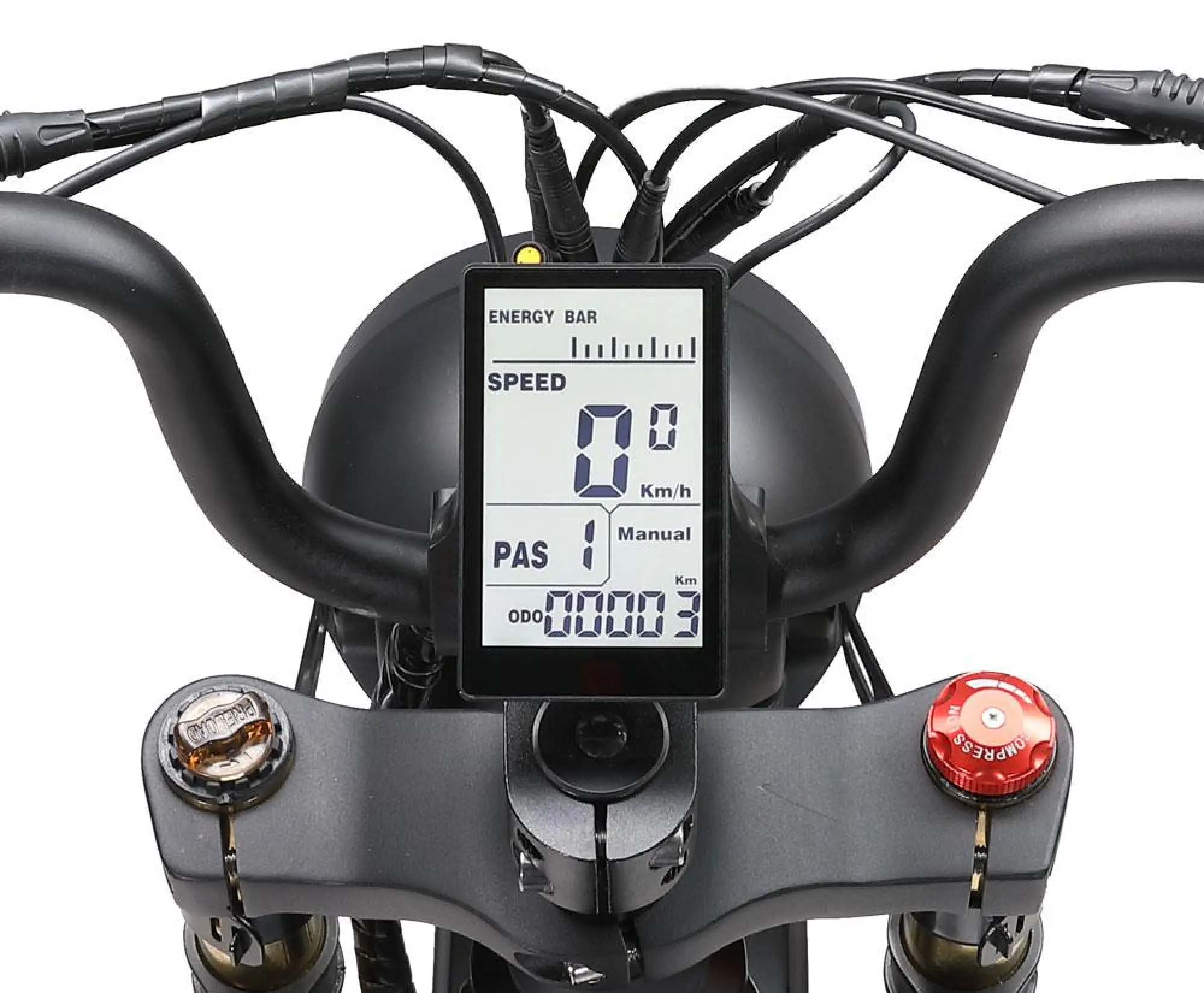 Ape Ryder MD10 PRO – Zwart – Elektrische Fatbike – 250w - Afbeelding 2