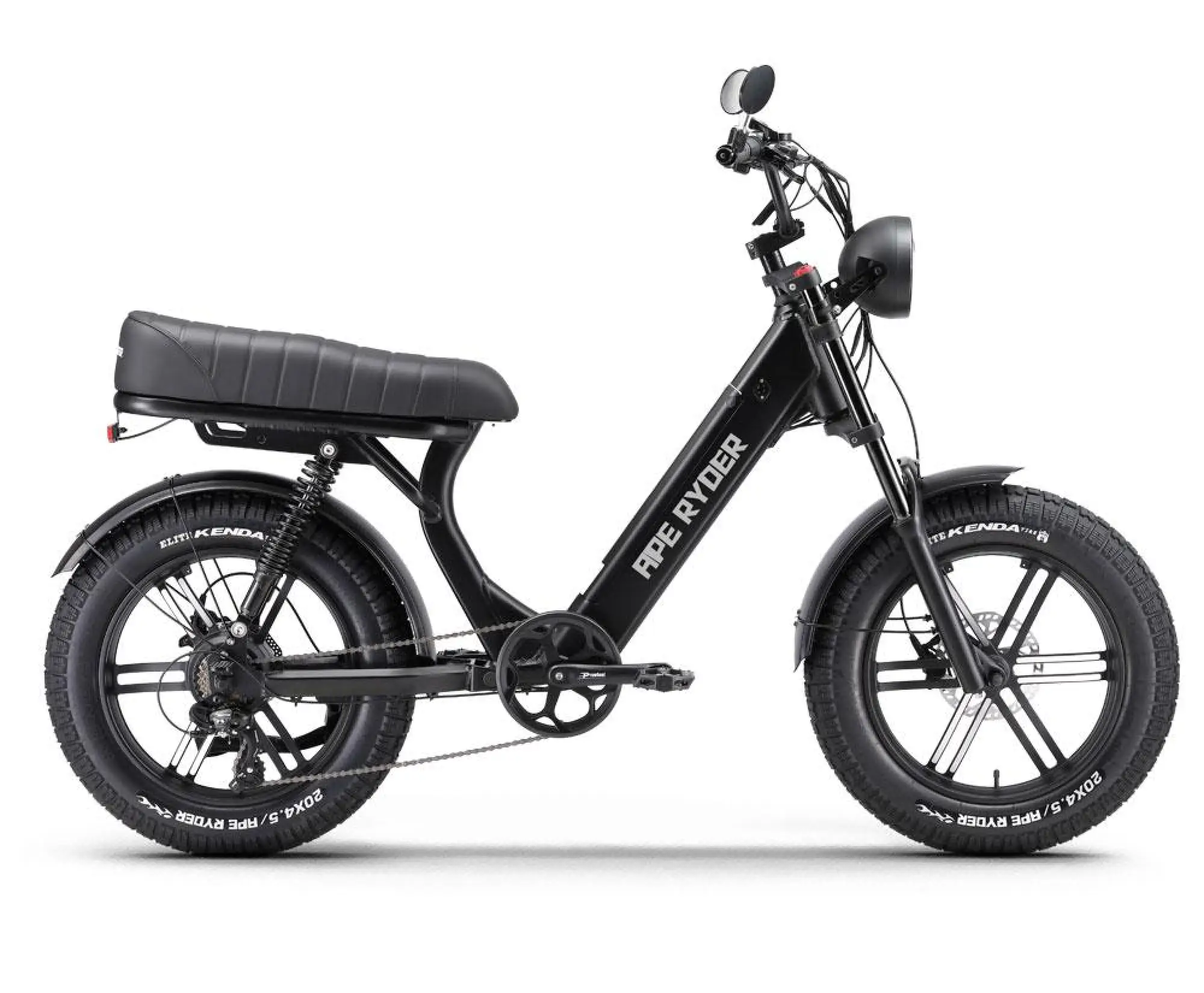 Ape Ryder MD10 PRO – Zwart – Elektrische Fatbike – 250w - Afbeelding 6